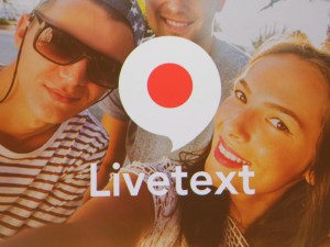 livetext app